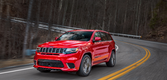 Jeep introduces 707hp Grand Cherokee Trackhawk