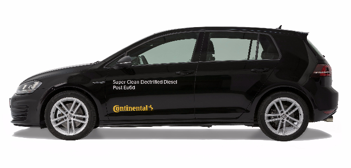 Continental unveil clean diesel technologies