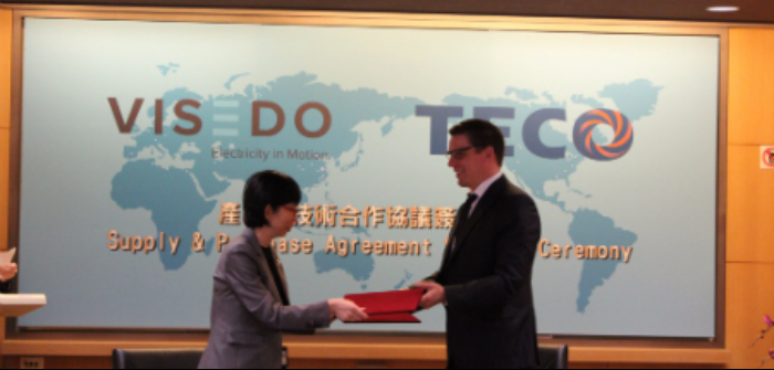 Visedo and Teco sign partnership technology agreement
