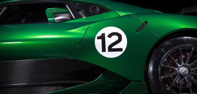 Brabham introduces the 5.4-liter V8 BT62 Brabham introduces the 5.4-liter V8 BT62