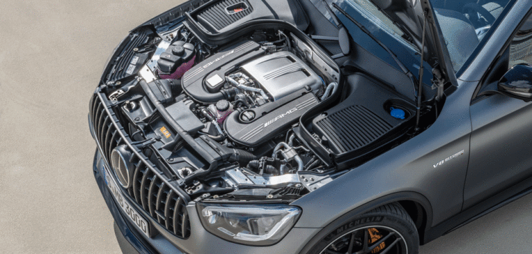 Updated Mercedes-AMG GLC 63 gains wet start-off clutch