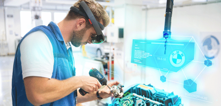 BMW applies VR and AR technology to production processes
