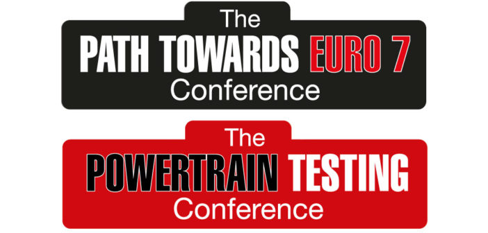 Path towards Euro 7 Powertrain testing conference logos