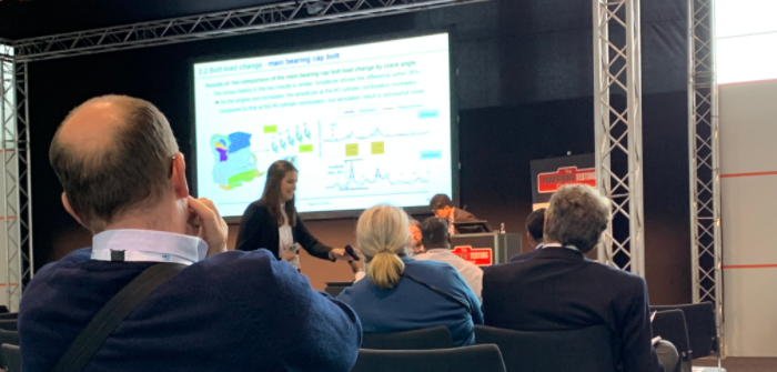 Hyundai details the crankcase stress and bolt fastening load response under engine dynamo testing