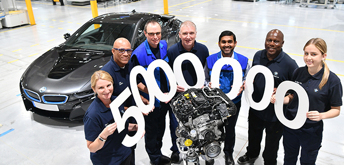 BMW Hams Hall engine plant builds five millionth engine