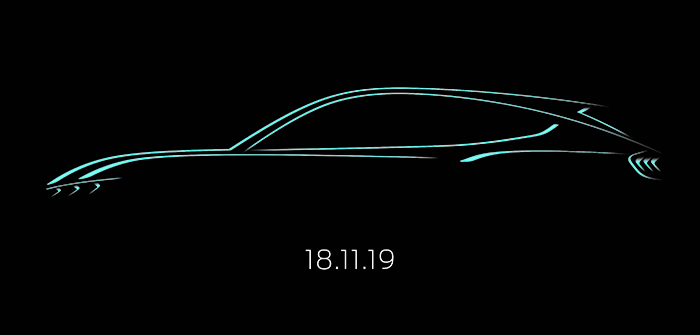 Ford teases first-ever all-electric vehicle