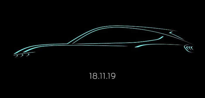 Ford teases first-ever all-electric vehicle