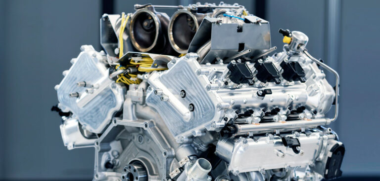 Aston Martin reveals new TM01 V6 powertrain
