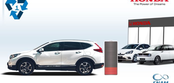 Honda gives batteries a second life