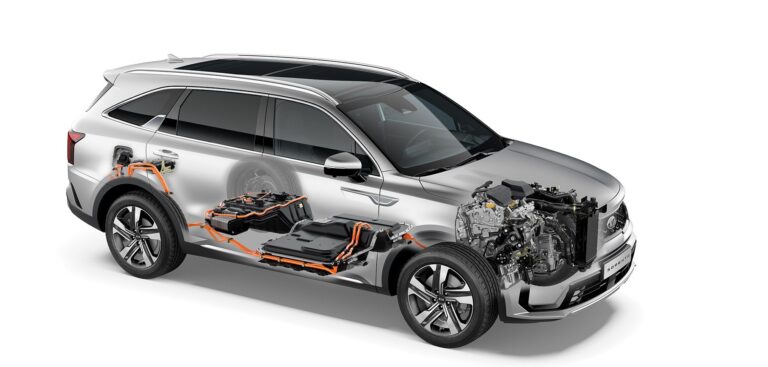Kia reveals PHEV packaging