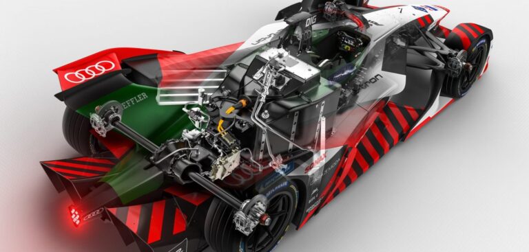 Audi shows off lightweight Formula E motor-inverter