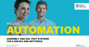 Assembly and EOL Test Systems for E-Drives and Batteries
