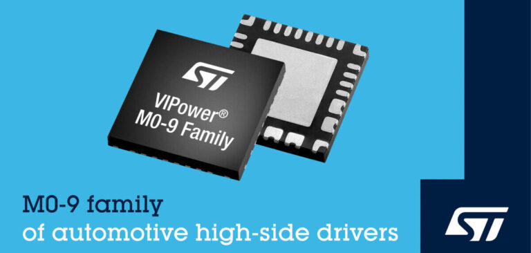 STMicroelectronics launches intelligent switches for ECU applications