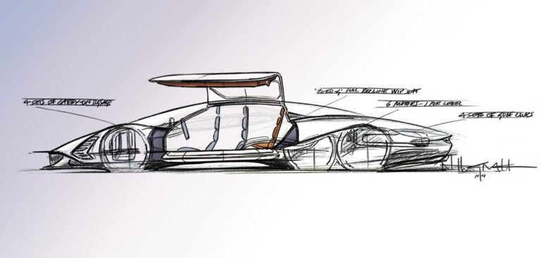 Hennessey to build six-wheel-drive EV hypercar