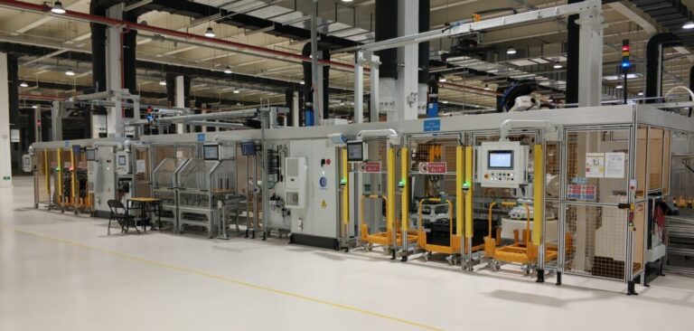 Comau automated line increases production efficiency of Geely EV powertrains