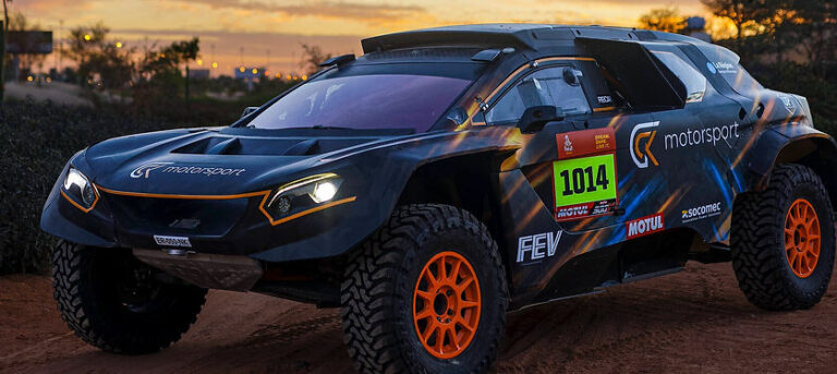 GCK unveils hydrogen FC cross-country racer