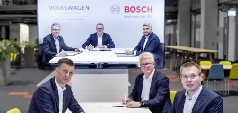 Volkswagen and Bosch partner to industrialize battery cell manufacturing processes