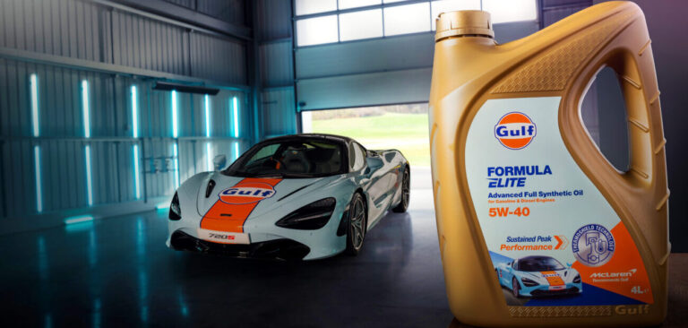 McLaren Automotive selects Gulf Formula Elite as first fill lubricant