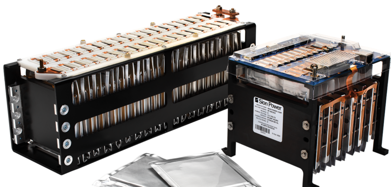 Sion Power announces development milestone for lithium-metal batteries