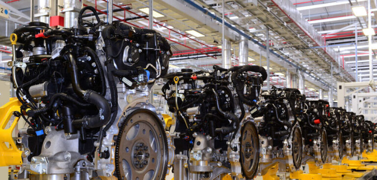UK engine production falls in March