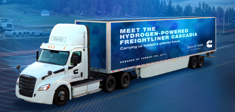 Freightliner to use Cummins fuel cell systems on heavy trucks