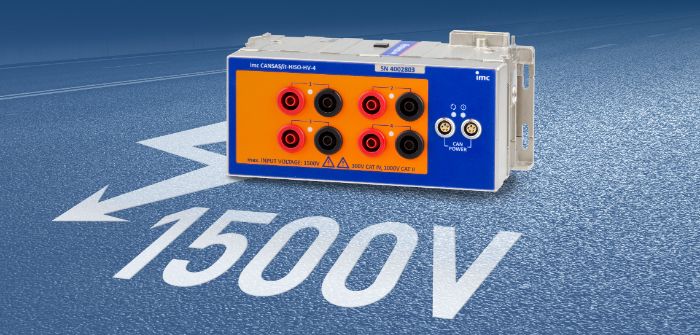 Highly insulated measurement module captures up to 1,500V