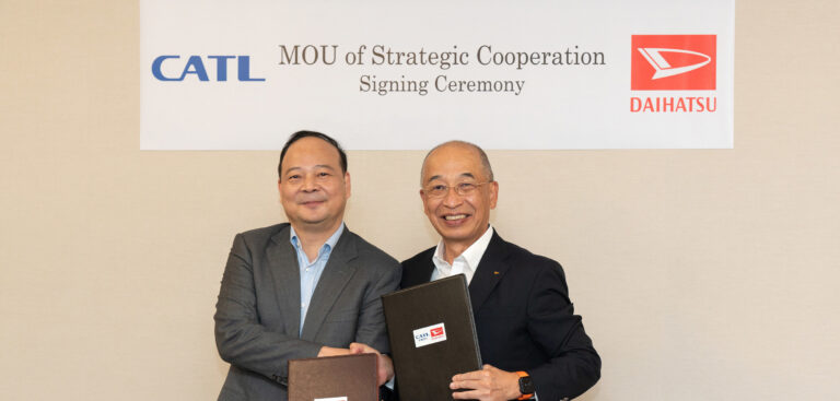 CATL and Daihatsu sign strategic cooperation agreement for battery supply and technology