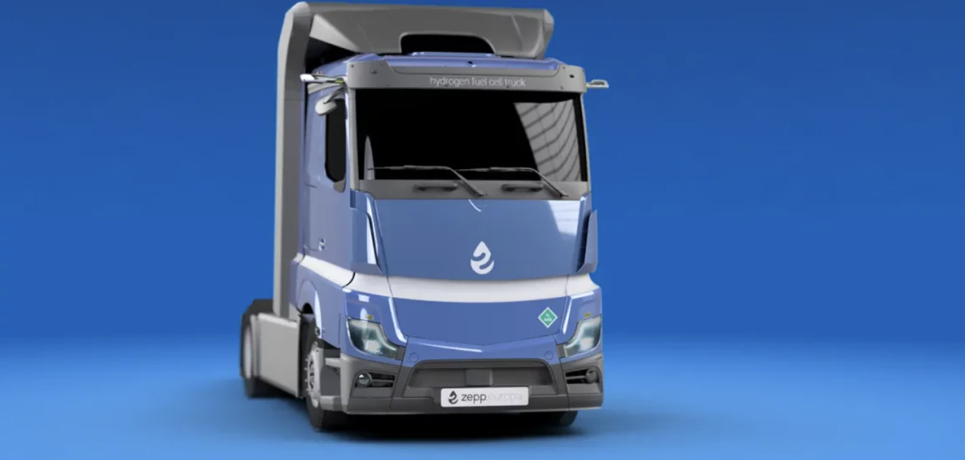 Zepp.solutions details hydrogen fuel cell Europa truck Automotive
