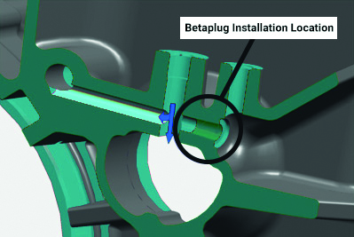 How a novel sealing plug and process control reduced wastage rates of transmission casings