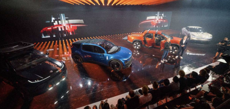 Fisker unveils latest EVs, including PEAR and Ronin GT