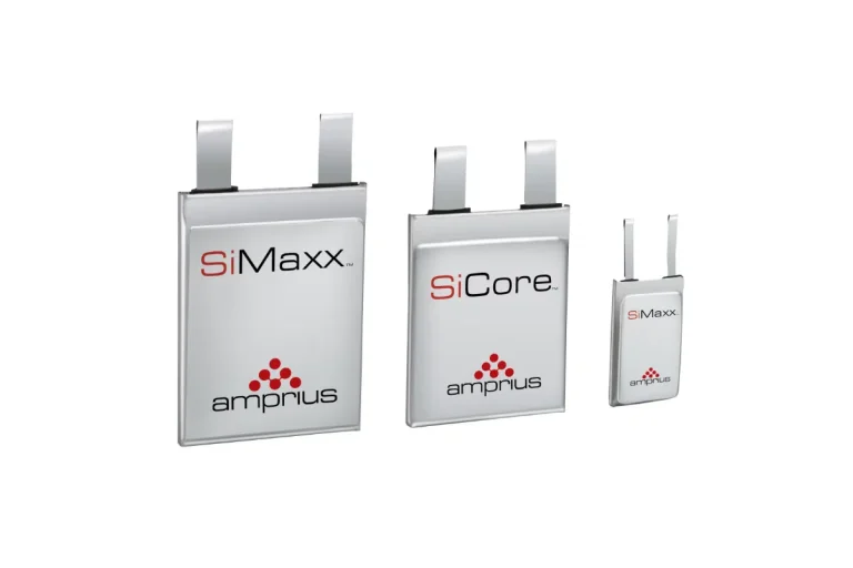 Commercially available silicone anode battery platform introduced by Amprius Technologies