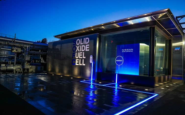 Nissan begins trial of bio-ethanol SOFC power generation system