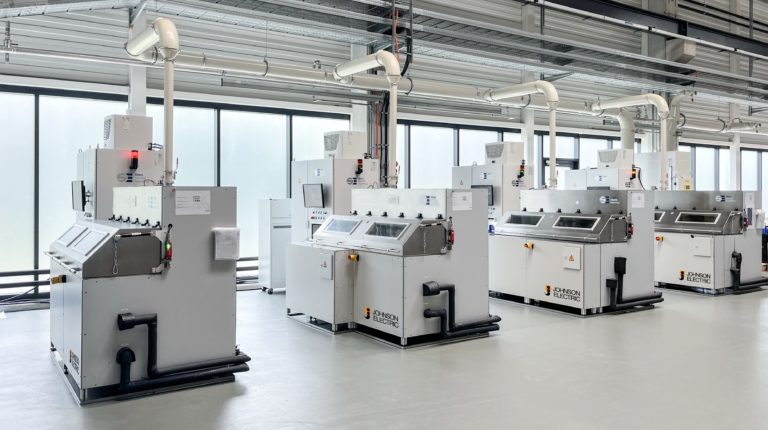 Johnson Electric and EUtech relocate test stands to new European testing center Johnson Electric and EUtech relocate rest stands to new European testing center