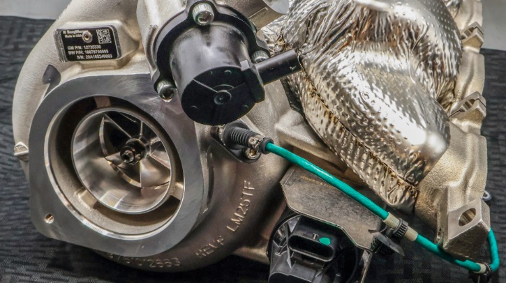 BorgWarner develops world’s largest twin turbo for Corvette ZR1 BorgWarner develops world’s largest twin turbo for Corvette ZR1.