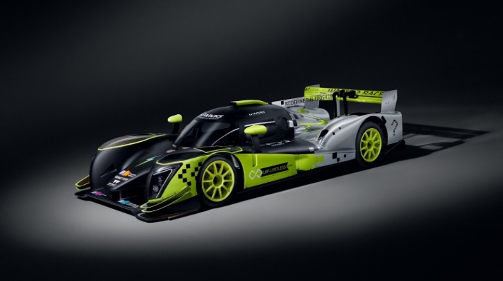 Hydrogen powered race car top