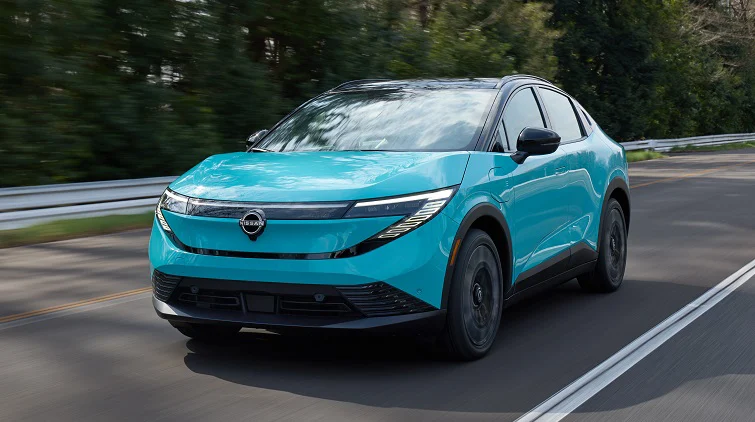 Next-generation Nissan Leaf featuring latest three-in-one EV powertrain Third-generation electric Nissan - Leaf.