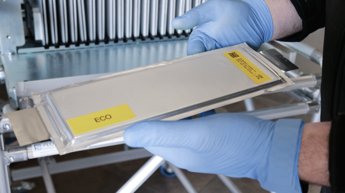 JLR and Altilium create first EV battery cells using recovered materials First EV battery cells made from recovered materials.