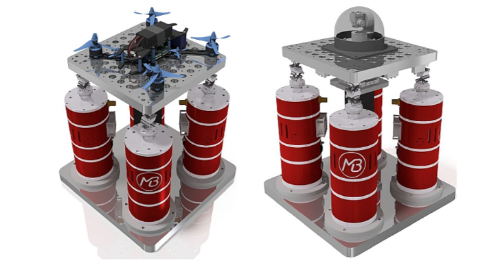 Compact MB Dynamics VPR shaker systems for multi-axis vibration testing available in the UK through CentraTEQ MB Dynamics VPR shaker system.