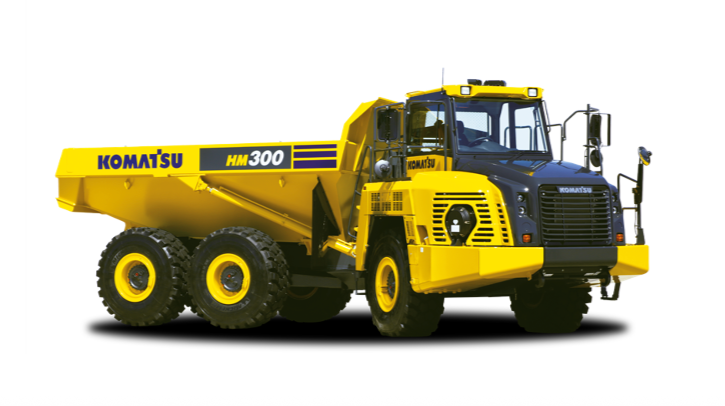 Komatsu articulated Dump Truck HM300-5.