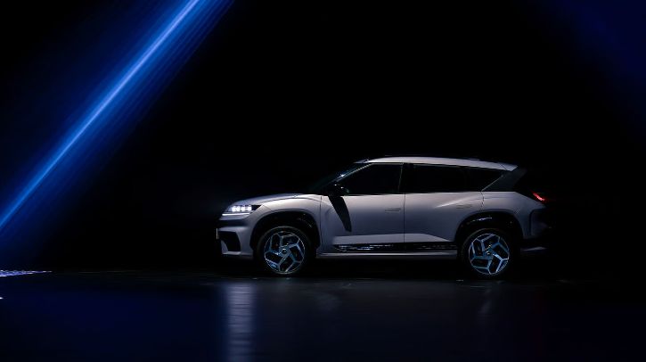 Hyundai launches Elexio electric SUV in China Hyundai Elexio EV side view