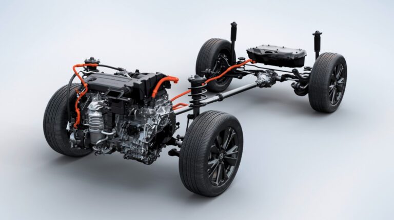 2023 Honda CR-V Hybrid Powertrain.