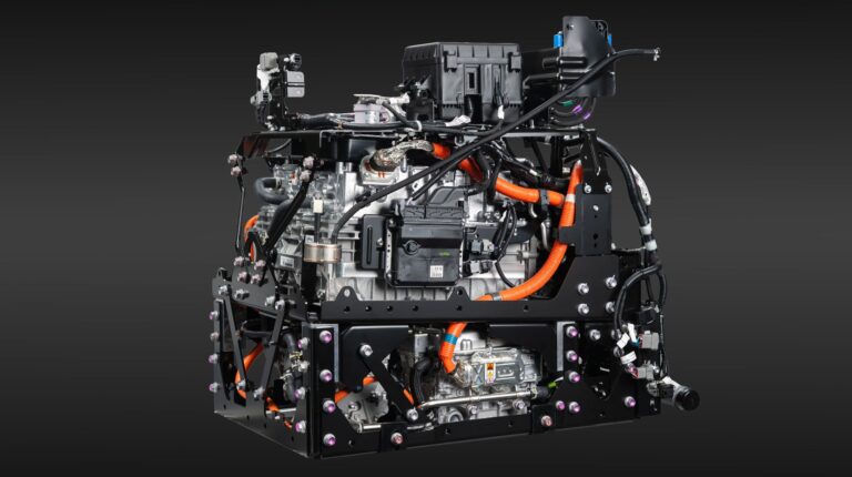 Toyota hydrogen fuel cell.