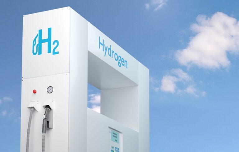 Hydrogen fuel cell technology.