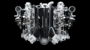 Maserati's Nettuno gasoline engine.