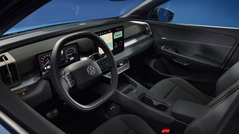 Volkswagen launches ID Cross compact electric SUV built on MEB+ platform Interior of the new Volkswagen ID Cross compact electric SUV.