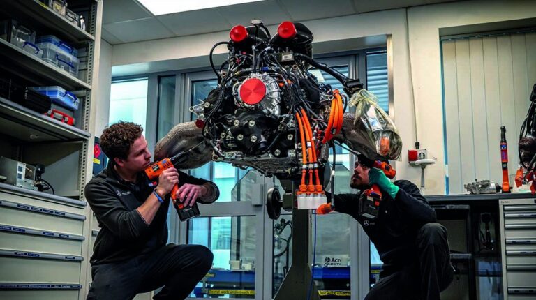 Tech Insider: Mercedes-AMG One – Part 1 An engineer works on the development of the Mercedes-AMG One